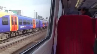 Leaving London Waterloo On A South West Trains Class 159 (06/5/16)
