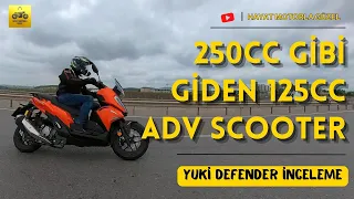 125cc Adv Scooter That Goes Like 250cc | Yuki Defender 125