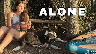 Solo Camping on an Island With My Dog