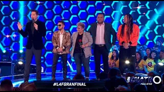 Los Cuatro Finalistas 19 de agosto del 2018 - Final programa completo