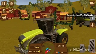 Лучший симулятор фермы на андроид! Обзор игры Farming sim 2018.