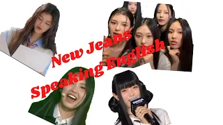 New Jeans speaking English compilations #newjeans #뉴진스 #kpop #minji #hanni #danielle #haerin #hyein
