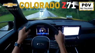 2023 Chevrolet Colorado Z71 - POV On Road/Off Road Pickup Test Drive