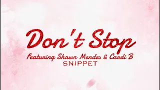 Avril Lavigne - Don’t Stop (feat. Shawn Mendes & Cardi B) [Snippet]