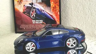 "Bad Boys for Life" Porsche 911 Carrera 4S (1/18th movie car by Minichamps)