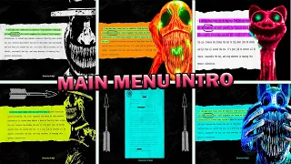 Main Menu Intro Comparison - Zoonomaly Chapter 1 Vs Chapter 2 Vs Chapter 3 Vs Ch 4 Vs Ch 5 Vs Ch 6