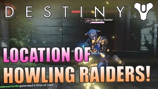 Destiny "Howling Raiders" Location on Venus | New Petra Queen's Wrath Bounties!