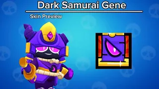 Dark Samurai Gene skin preview #brawlstars  #godzilla