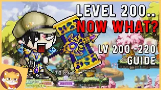 Level 200.. Now What? | 200 - 220 Guide | MapleStory | GMS | Destiny Update
