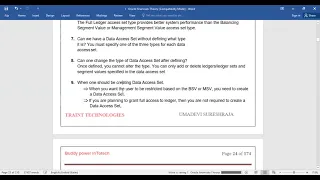 Oracle EBS Financials - General Ledger theory