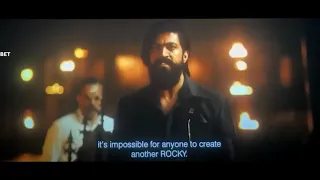 KGF CHAPTER 2 ROCKY DIALOGUE SCENE In Theatre rocky fans reaction kgf2