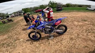 Riders to Racers ride day in Lometa, TX. 3/23/24 YZ250FX