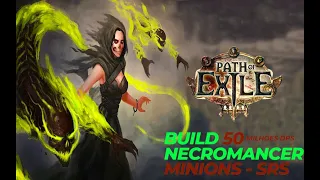 Tutorial build Summon Raging Spirit 50milhões DPS - Necromancer Path of Exile (POB 3.22 Att.)