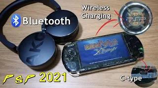 [ENG SUB] 2021 Ultimate PSP - Bluetooth, wireless charging, C-type port mod