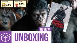 War for the Planet of the Apes Blu Ray Unboxing + Review (Digital HD Giveaway)