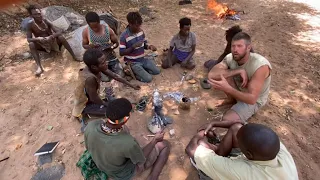 Making arrow poison and bows, Hadza food: A Hadza Documentary