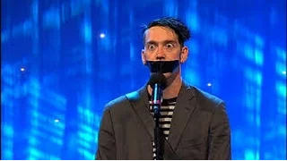 America's Got Talent The Funniest Person Ever-Tape Face