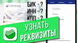 Как узнать реквизиты карты Сбербанка? Ищем реквизиты в приложении Сбербанк Онлайн