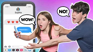 Piper Rockelle Reacts to My IPHONE CHALLENGE **FUNNY** |Jentzen Ramirez