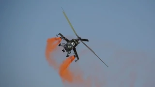 Mil Mi-24 Hind Czech Air Force flying Solo Display at ILA 2014 Berlin Airshow