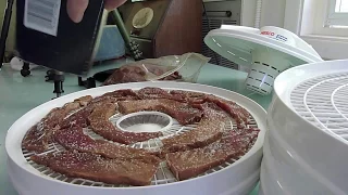 Making Beef Jerky at Home with a Nesco Dehydrator