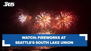 WATCH: Fireworks at Seattle's South Lake Union