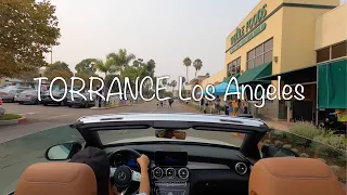 Driving Torrance Los Angeles/ロサンゼルスの日本人街トーランスをドライブ【4K】