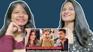 Hania Aamir dance performance | Iqra, Farhan, Dananeer at #UmerKiDua wedding| WhatTheFam Reactions!!