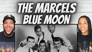 MADE US SMILE!| FIRST TIME HEARING The Marcels -  Blue Moon REACTION