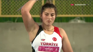 Eda Tuğsuz -Taipei 2017 Cirit - 6.Hakkı