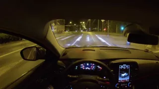 Renault Talisman Initiale Paris 200 HP - night POV drive SPORT MODE