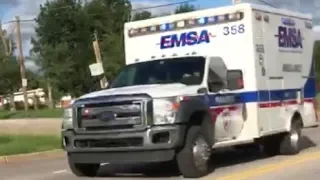 EMSA Unit 358 responding