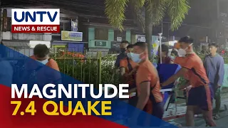 2, patay; 3, sugatan matapos tumama ang Magnitude 7.4 na lindol sa Surigao del Sur