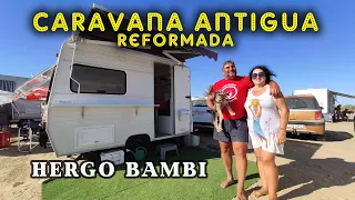 Reforman una MINI CARAVANA Vintage: la Clásica Hergo Bambi de menos de 750kg | Al Son de mi Furgón