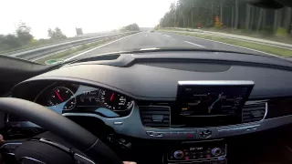 Let's Drive: Audi A8 3.0 TDI @ Fast Drive // 40 km German Autobahn