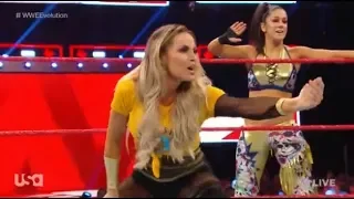 10 woman tag team match RAW 10/29/2018 (full match)