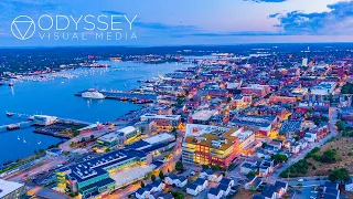 Portland & Brunswick, Maine | Incredible Aerial Drone Travel City Adventure Experience