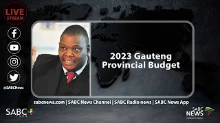2023 Gauteng Provincial Budget