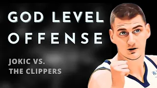 How Nikola Jokic scored 37 points (!) after halftime against the Clippers