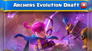 Archers Evolution Draft Challenge | Evolution Draft Challenge | Evolution Archers Deck