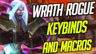 WOTLK CLASSIC ROGUE KEYBINDINGS AND MACROS GUIDE FOR ARENA