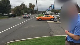 Chevy Camaro burnout FAIL Oops!