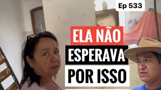 DERRUBEI UMA PAREDE DA CASA no SÍTIO. Olha a reação da minha mãe.