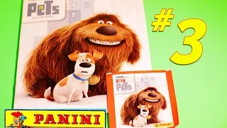 PETS PANINI Sticker The secret life of PETS Illumination Entertainment New Album 2016 Lucky Bag #3