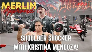 SHOULDER SHOCKER WITH KRISTINA MENDOZA | MERLIN APPROVED