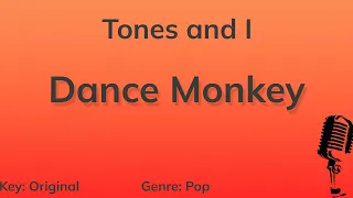 Dance Monkey - Tones And I (Acoustic Piano Karaoke)
