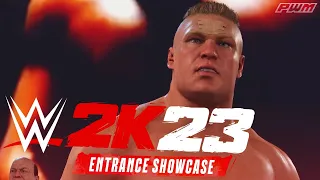 WWE 2K23 - Brock Lesnar 03 Entrance 4K | 60 FPS