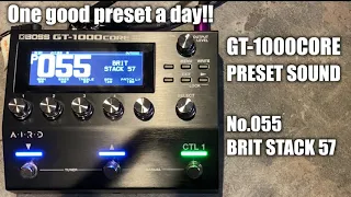 [PRESET]GT1000CORE 056 VINTAGE FLOYD[One good preset a day!!]