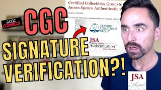 BREAKING NEWS! CGC Acquires JSA To Add Signature Verification! Is This A Deathknell to CBCS?