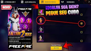 URGENTE!! ESCOLHA SUA SKIN, CUBO MÁGICO GRÁTIS, EVENTO ARRAIÁ 2024, 6 PUNHOS DE VOLTA - FREE FIRE